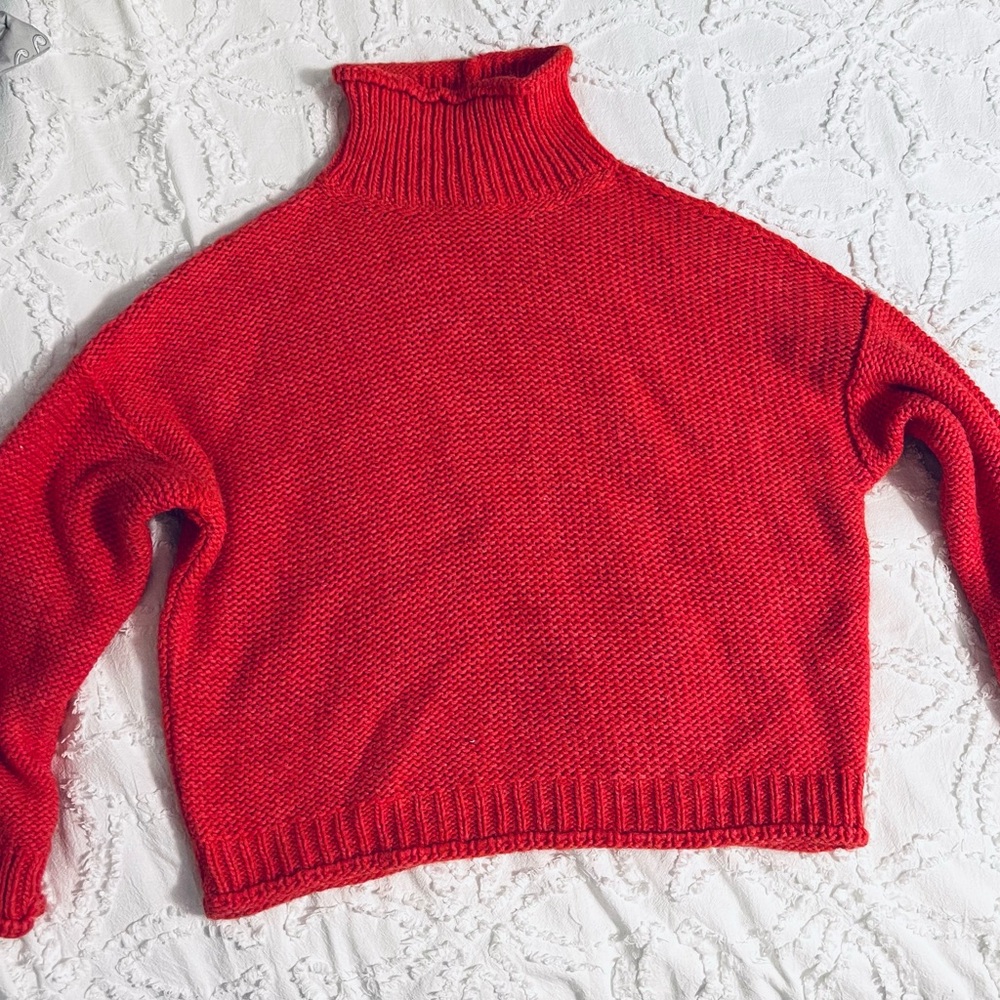 Anthropologie pink Medium sweater